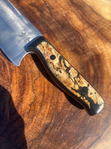 K style chefs knife in high carbon steel