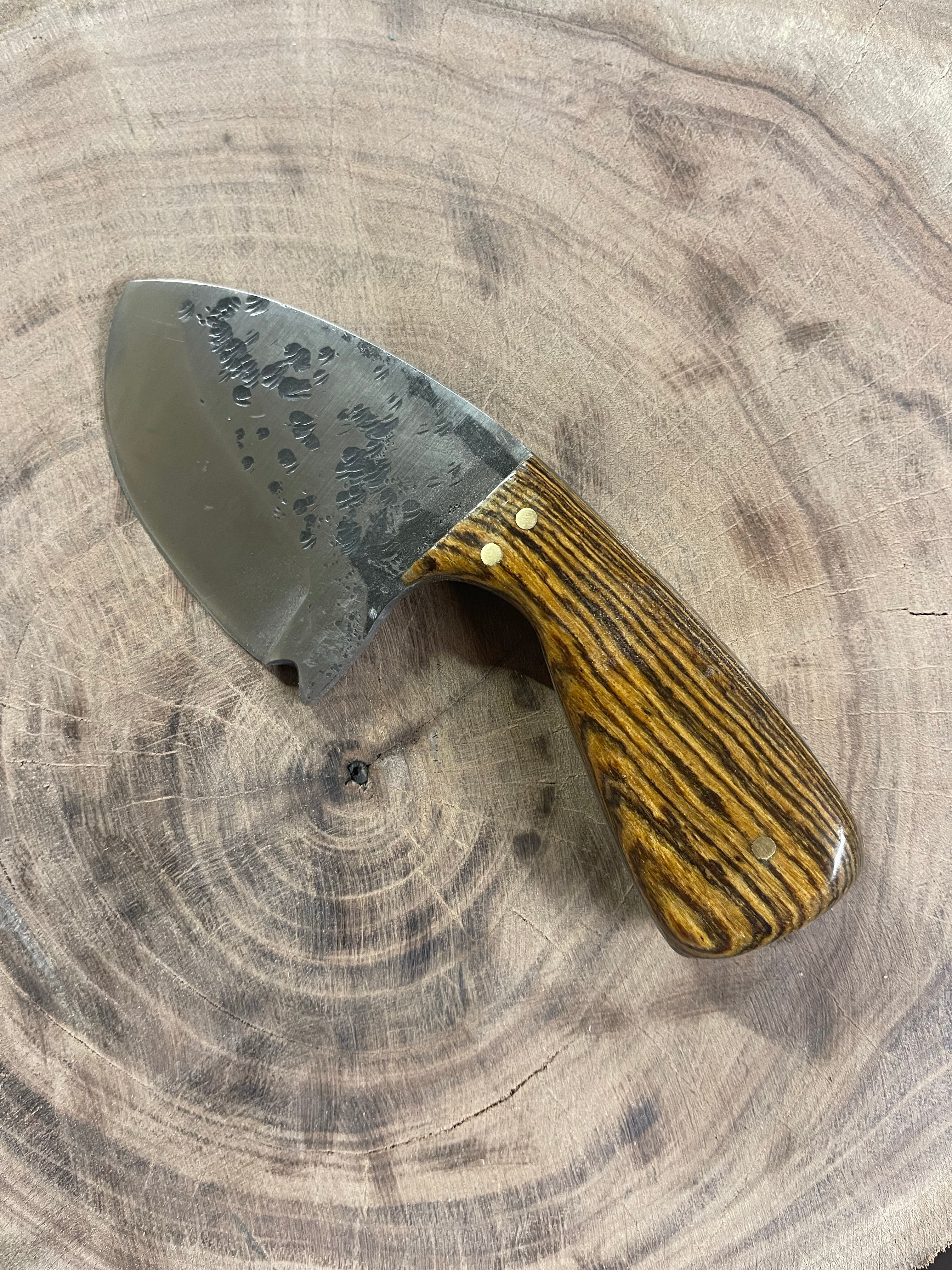 Skinner in PSB27 high carbon steel and Bocote